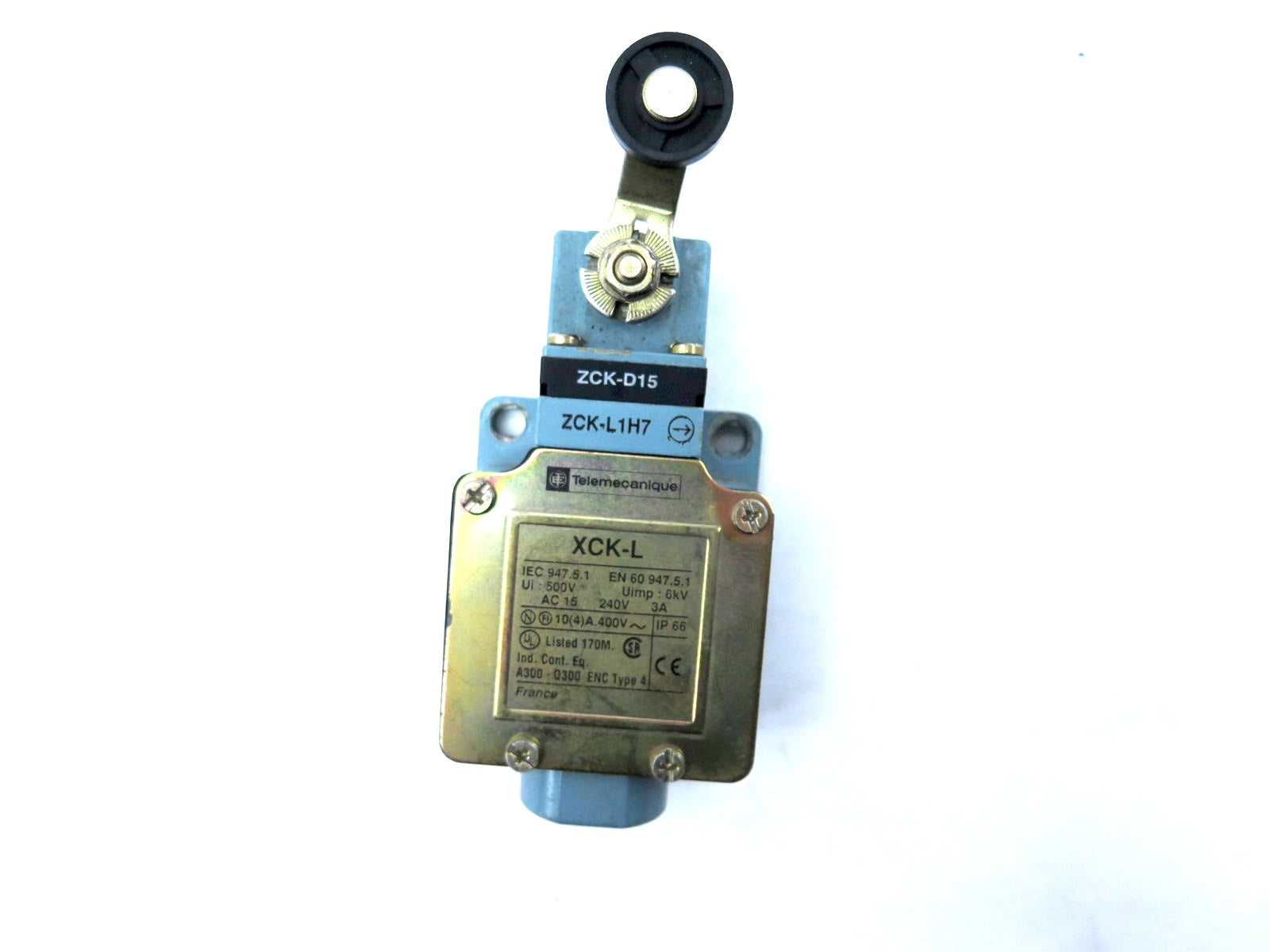 Telemecanique XCK-L Limit Switch & ZCK-D15 Operating Head - Advance Operations