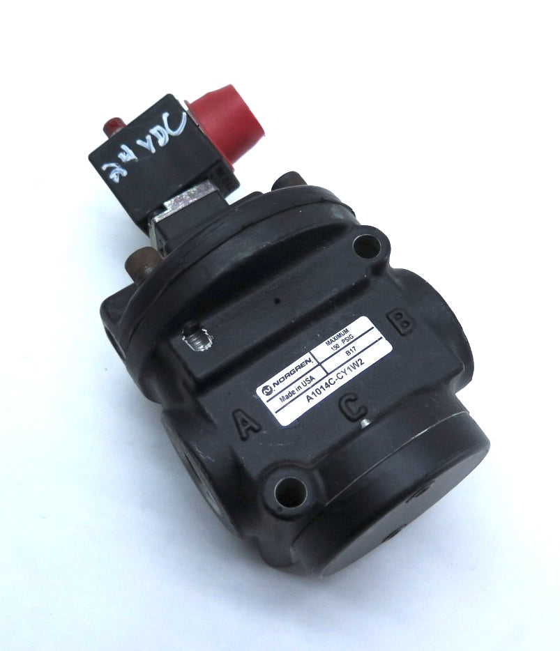 Norgren A1014C-CY1W2 Poppet Solenoid Valve 24Vdc Coil - Advance Operations