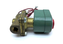 Load image into Gallery viewer, Asco FT8210B33V Solenoid Valve 3/8" Brass 120V Coil

