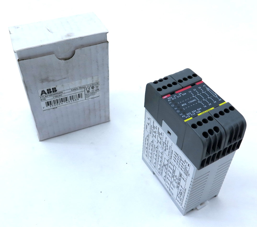 ABB / Jokab Safety 2TLA010026R0400 Safety Relay 115Vac - Advance Operations