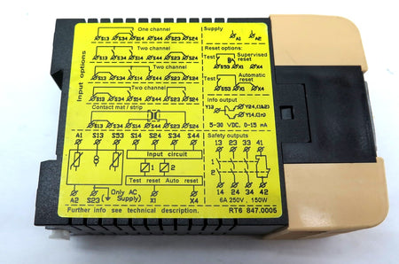Jokab Safety RT6115VAC / RT6 847.0005 Control Safety Relay - Advance Operations