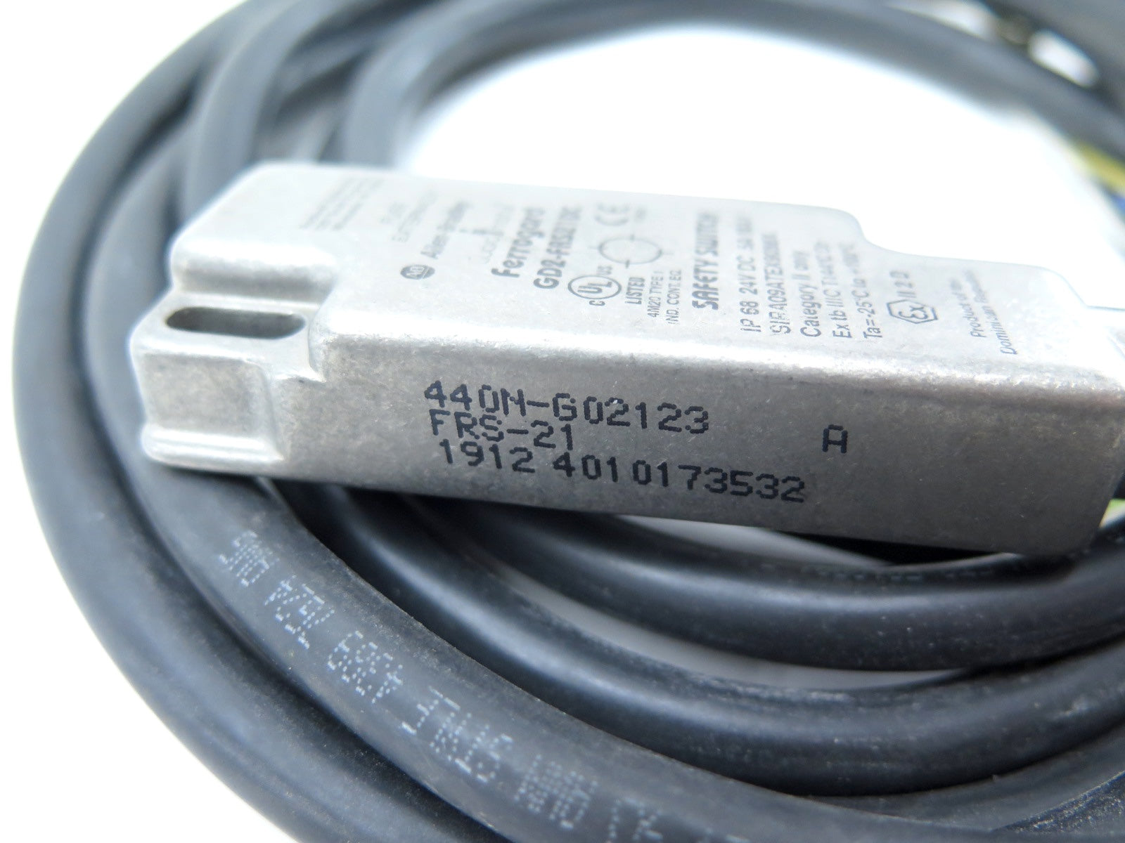 Allen-Bradley 440N-G02123 Ferrogard GD2-FRS21DC Non Contact Switch - Advance Operations