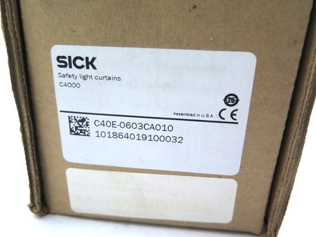 Sick C40E-0603CA010 Light Curtain Receiver NEW IN ORIGINAL BOX - Advance Operations