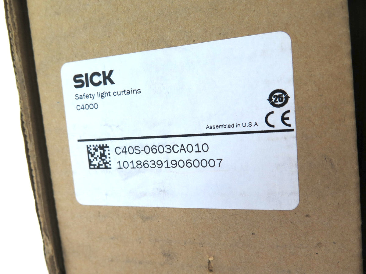 Sick C40S-0603CA010 Safety Light Curtain C4000 - Advance Operations