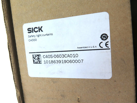 Sick C40S-0603CA010 Safety Light Curtain C4000 - Advance Operations