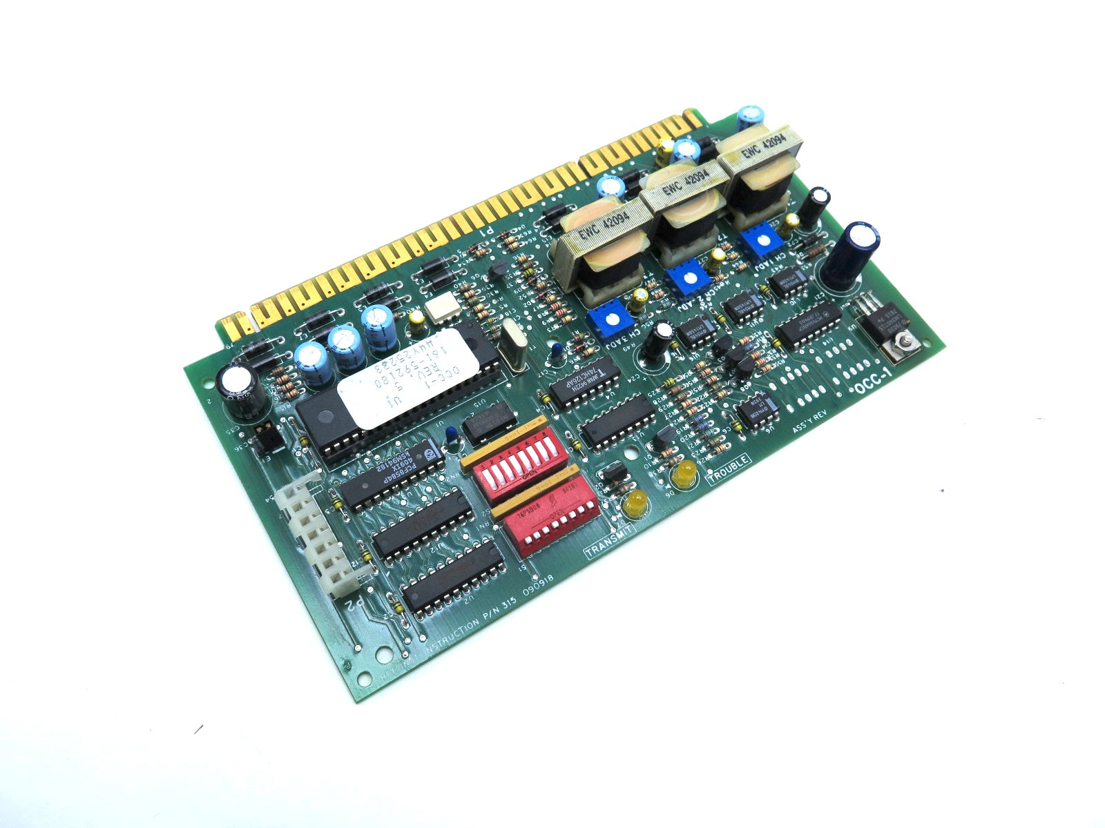 Siemens 315-090918 OCC-1 PN Control Board Fire Alarm - Advance Operations