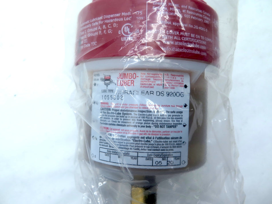 ATS Electro-Lube International Jumbo-Luber 475 CC Auto Lube Dispenser - Advance Operations