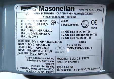 GE / Masoneilan SVI2-22113121 Advanced Performance Digital Valve Positioner - Advance Operations