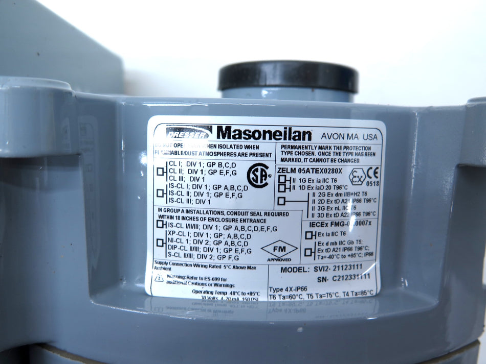 GE / Masoneilan SVI2-21123111 Pneumatic Digital Valve Positioner - Advance Operations