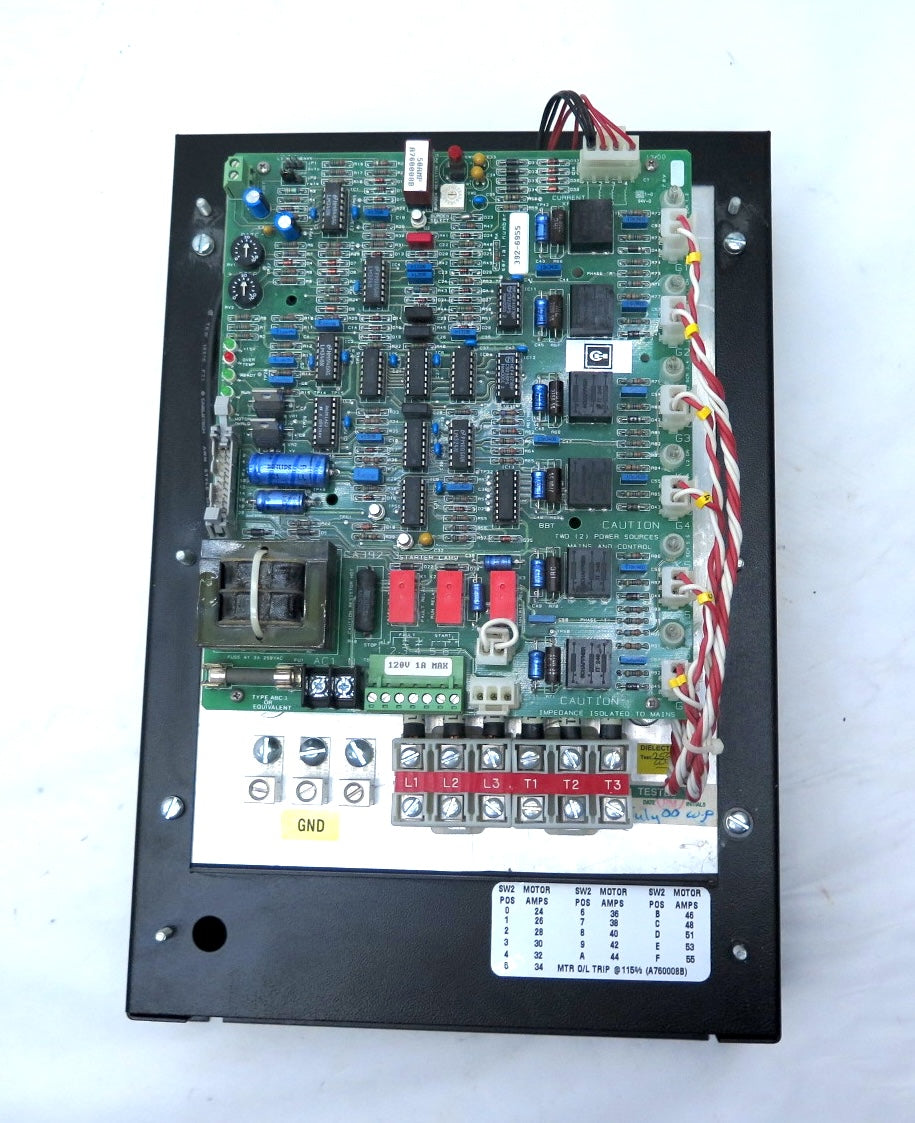 Cutler Hammer TRU-050-P Soft Start Controller 50HP 55A 200-600Vac 3Ph - Advance Operations