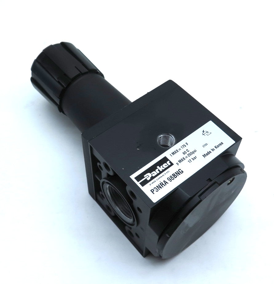Parker P3NRA 98BNG Pneumatic Pressure Regulator 1" NPT 250psi Max - Advance Operations