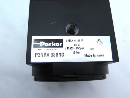 Parker P3NRA 98BNG Pneumatic Pressure Regulator 1" NPT 250psi Max - Advance Operations