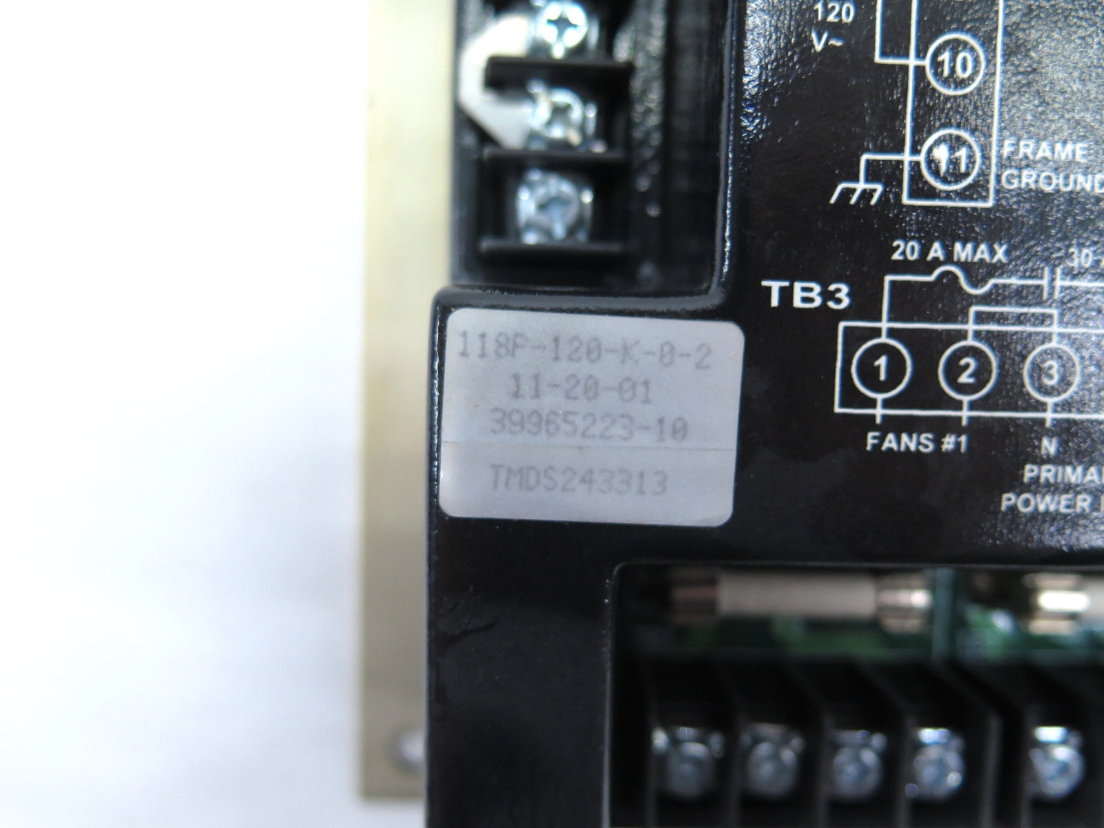 Qualitrol 118P-120-K-0-2 Temperature Monitor - Advance Operations