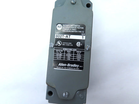 Allen-Bradley 802T-AT Oiltight Limit Switch NO BOX - Advance Operations