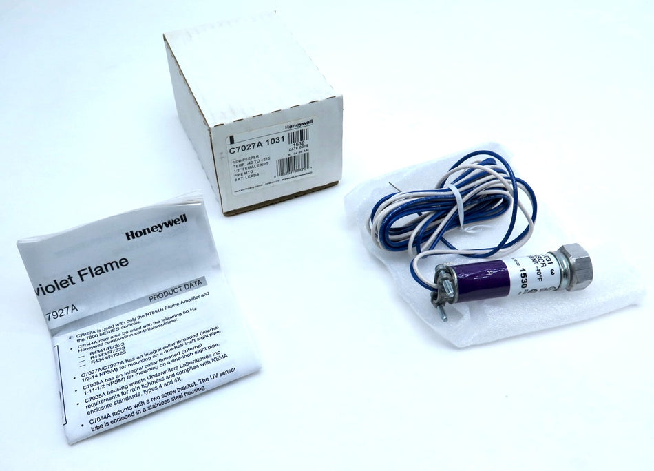 Honeywell C7027A 1031 Mini Peeper Ultraviolet Flame Detector - Advance Operations