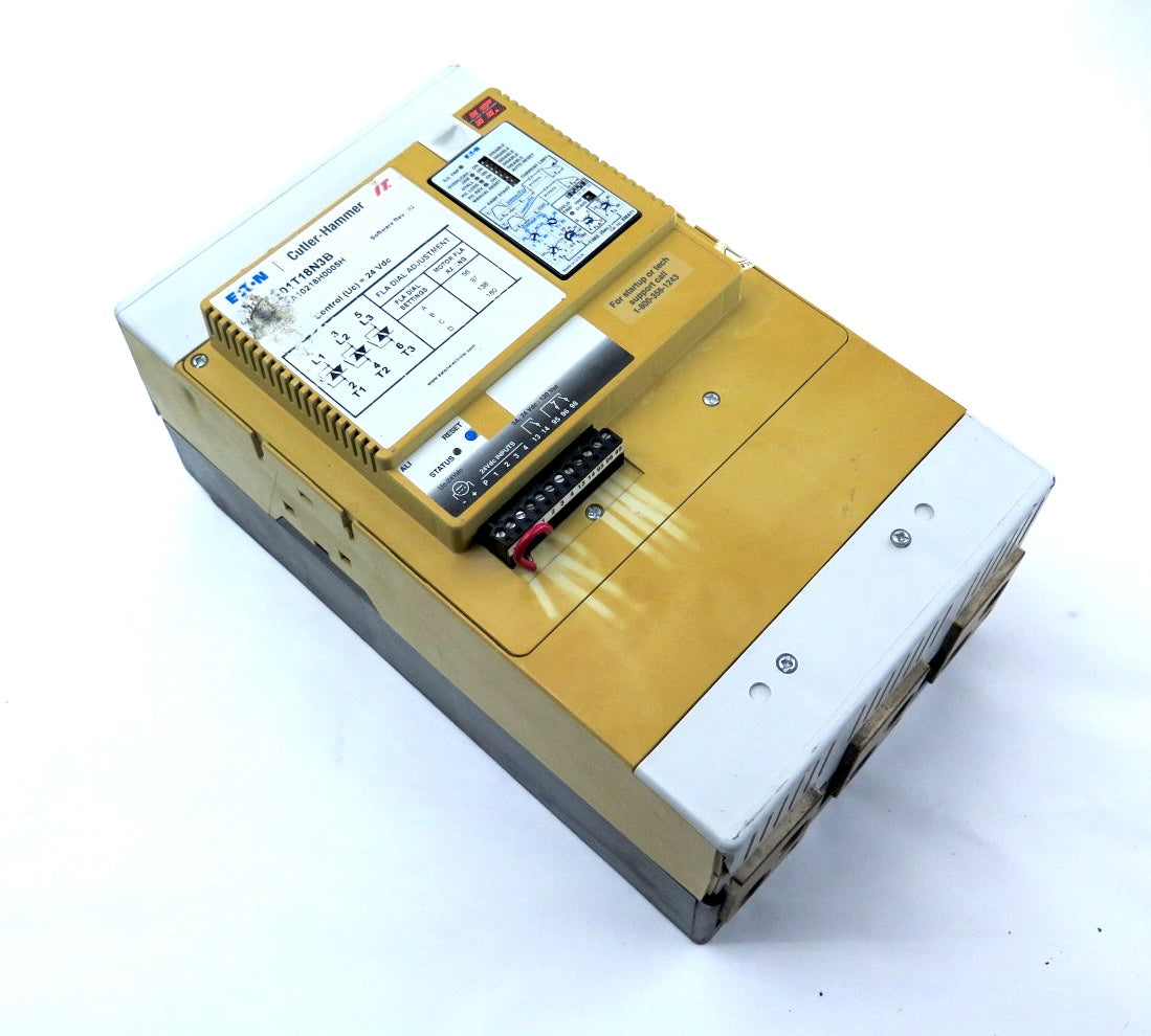 Eaton / Cutler Hammer S801T18N3B Soft Starter 150HP 180A 600V 3Ph Max *READ - Advance Operations