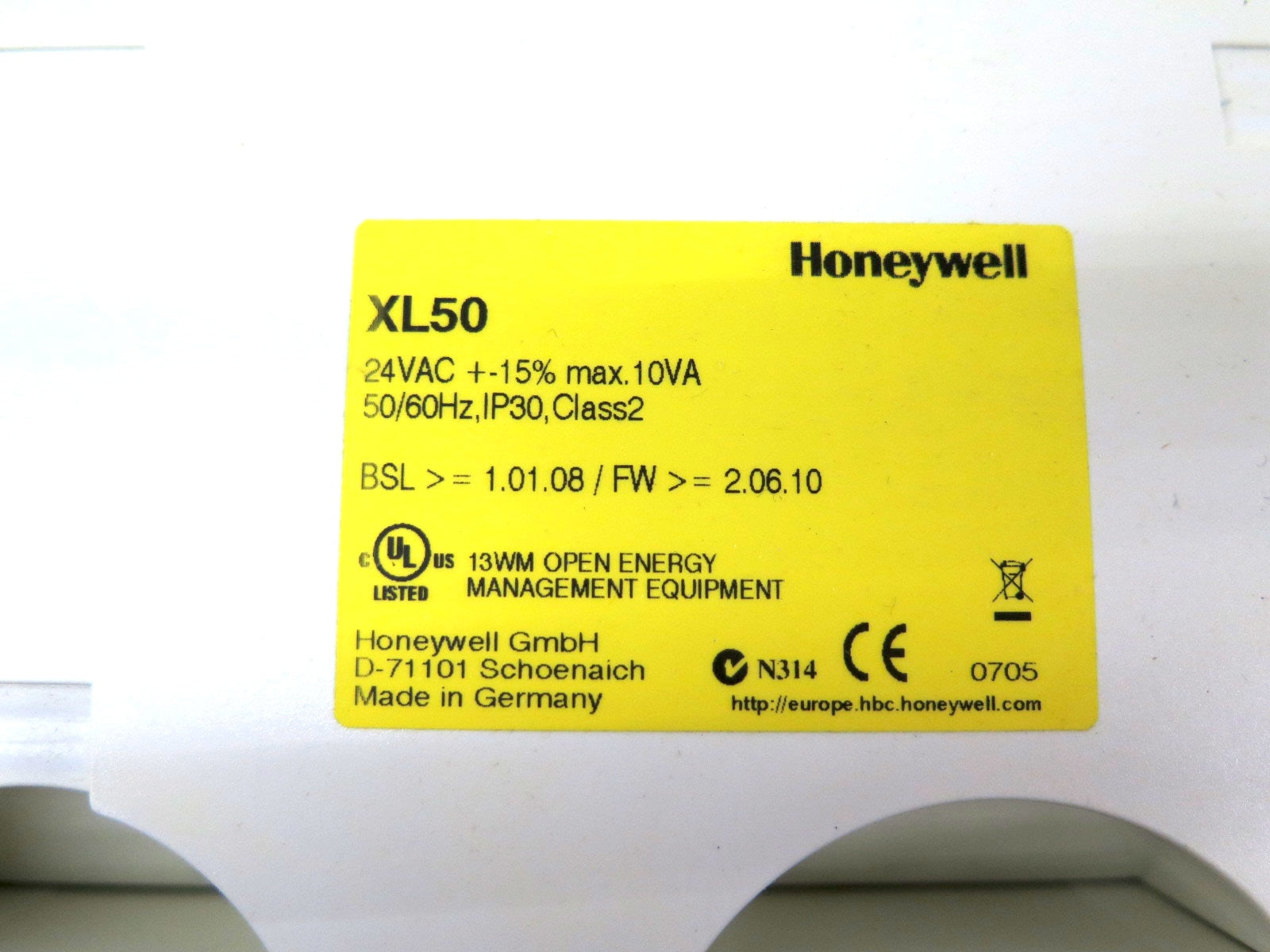 Honeywell XL50UPCLON XL50 Free Programmable incl. XD50B-FL and XS50 - Advance Operations
