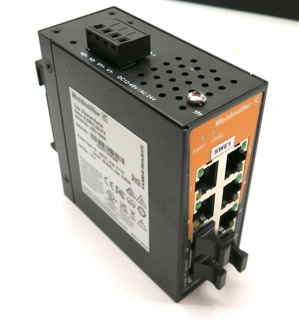 Weidmuller IE-SW-EL08-8TX Ethernet Switch - Advance Operations