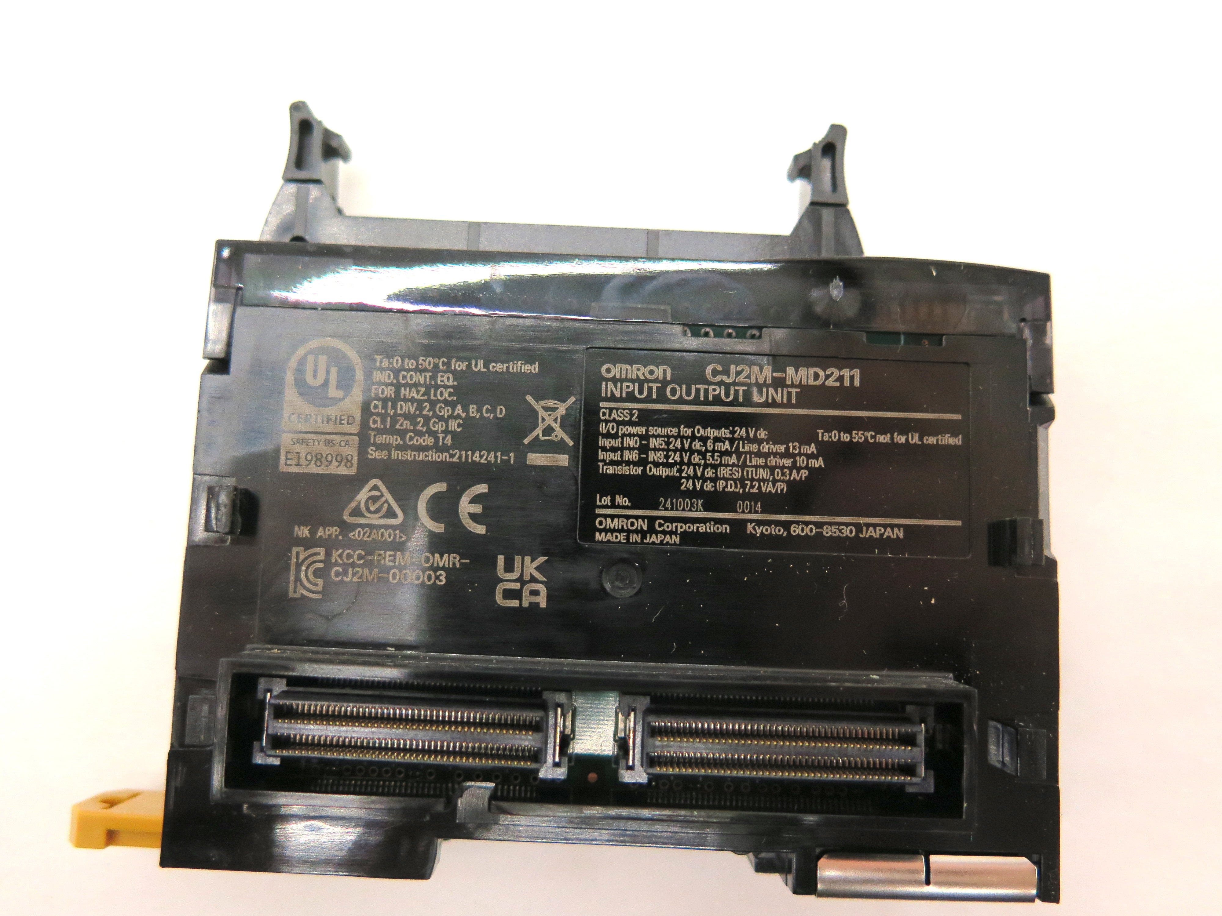 Omron CJ2M-MD211 Input / Output Unit - Advance Operations