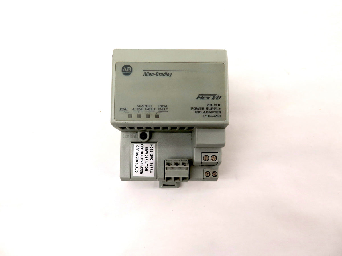 Allen-Bradley 1794-ASB Power Supply Rio Adapter - Advance Operations