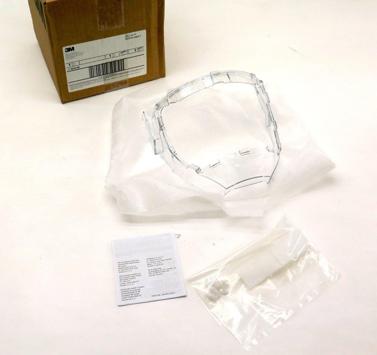 3M AS-170 / 70-0710-9289-7 Clear Visor Surround Assembly - Advance Operations