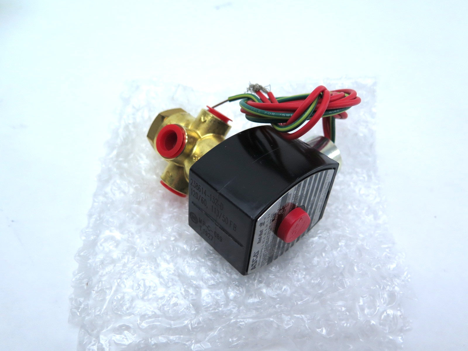 Asco EF8320G174 Solenoid Valve 3 Way 1/4" 120V Coil - Advance Operations