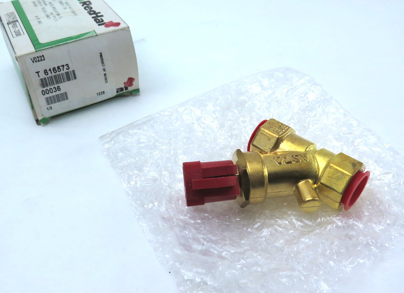 Asco V0223 Ajustable Flow Control Valve 1/2" NPT Brass - Advance Operations