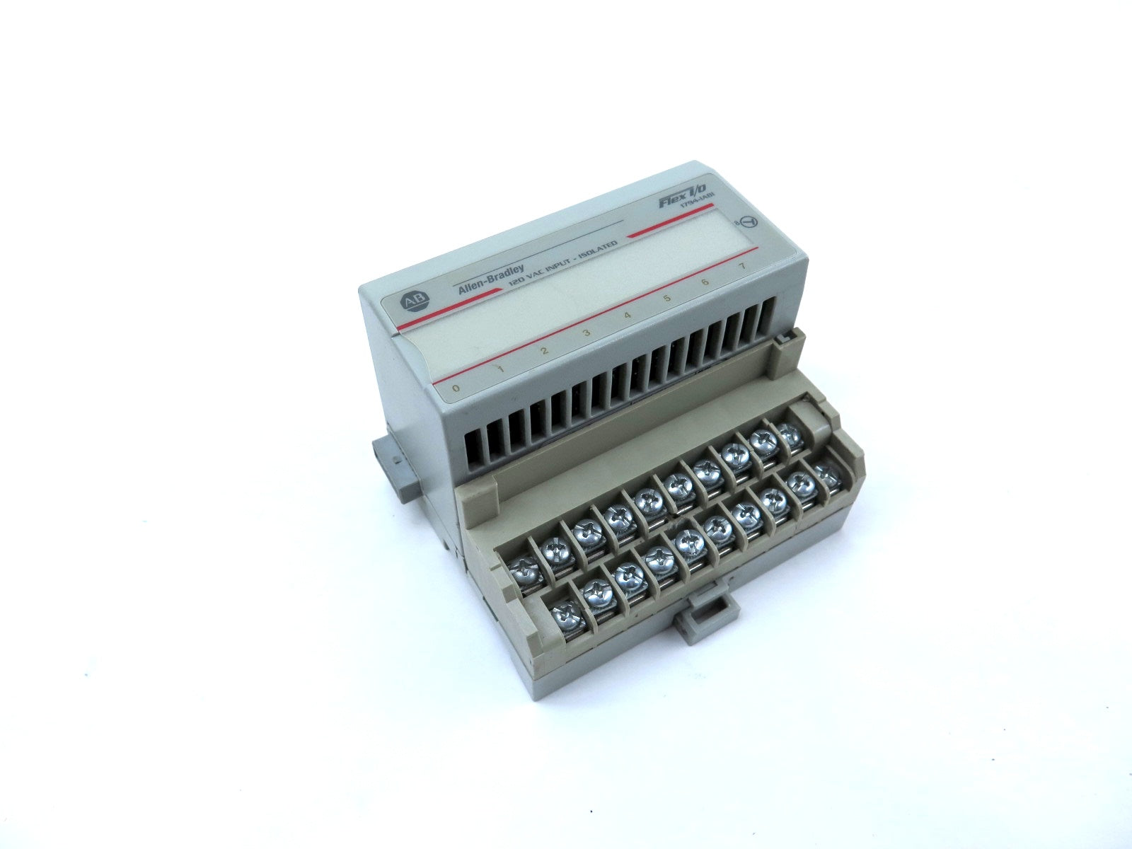 Allen-Bradley 1794-IA8I Flex I/O Isolated Input Module & 1794-TBN Base - Advance Operations