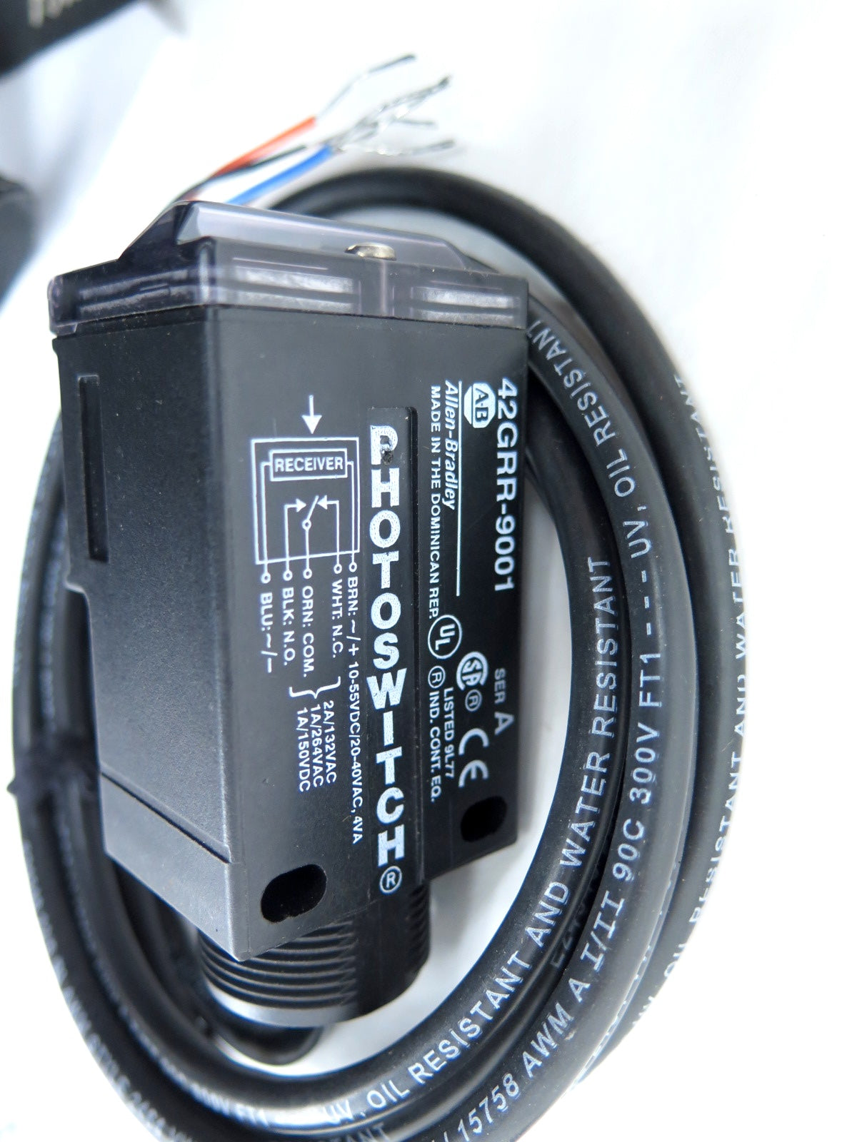 Allen-Bradley 42GRR-9001 Ser.A Photoswitch Sensor *READ* - Advance Operations