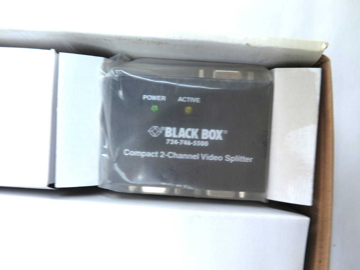 Black Box AC1056A-2 Compact Video Splitter 2-Channel - Advance Operations