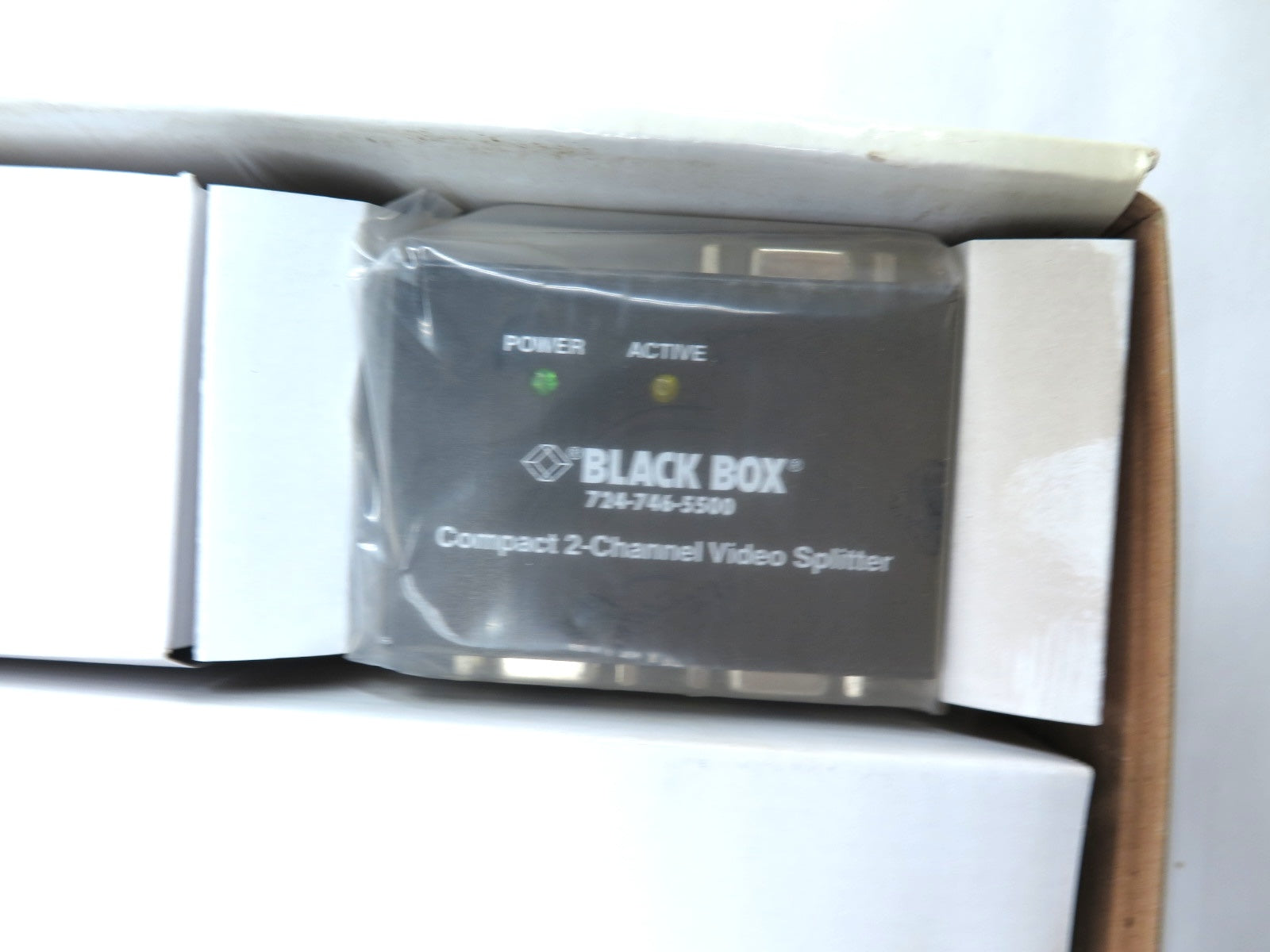 Black Box AC1056A-2 Compact Video Splitter 2-Channel - Advance Operations