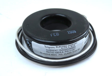 Simpson Electric 01297 Current Transformer Ratio 100:5A - Advance Operations