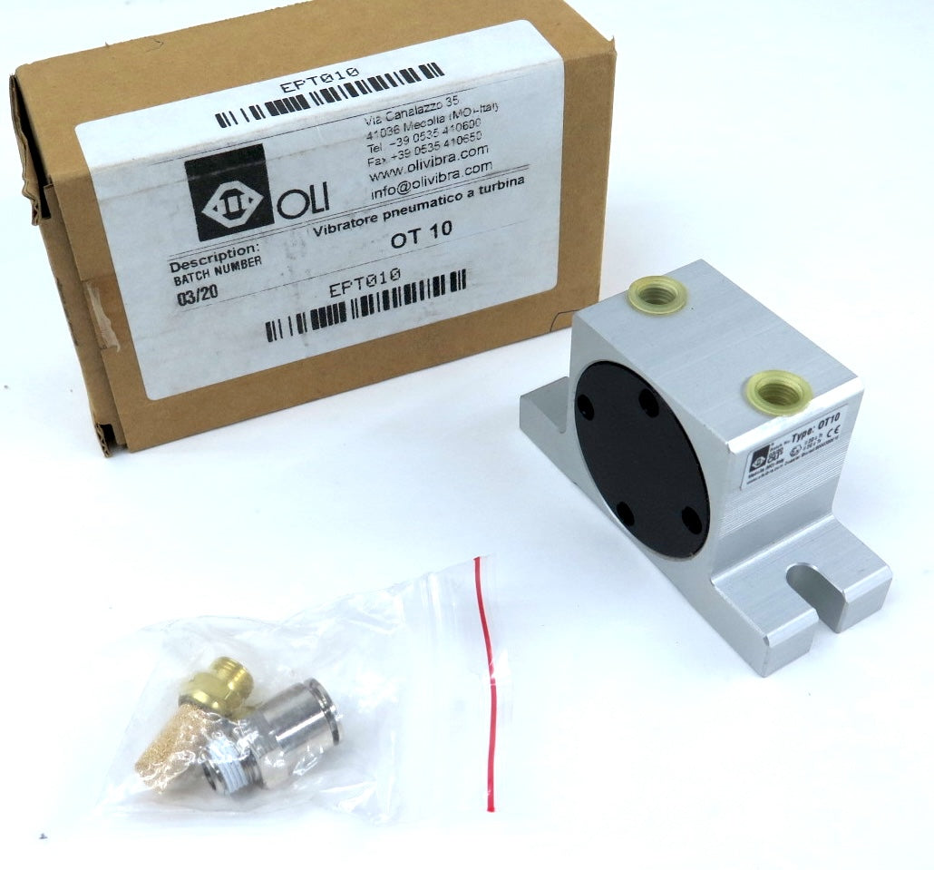 Olivibra OT10 / EPT010 Pneumatic Vibrational Turbine Vibrator - Advance Operations