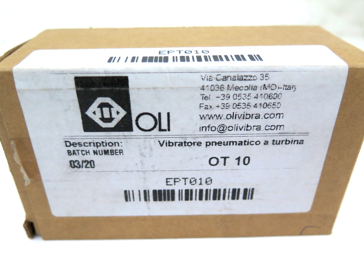 Olivibra OT10 / EPT010 Pneumatic Vibrational Turbine Vibrator - Advance Operations