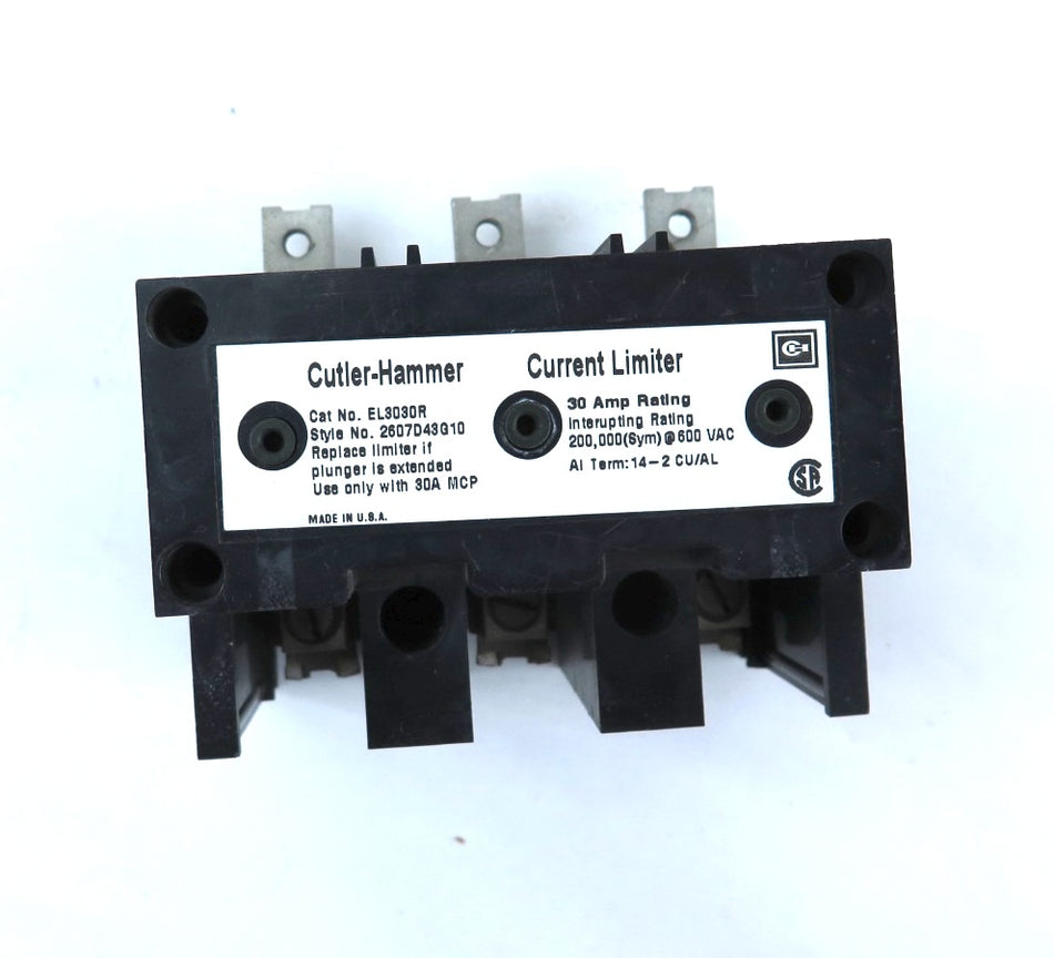 Cutler Hammer EL3030R Current Limiter Assy 30A - Advance Operations