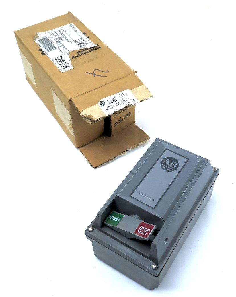 Allen-Bradley 609U-BCB SER.H Manual Starter Switch - Advance Operations