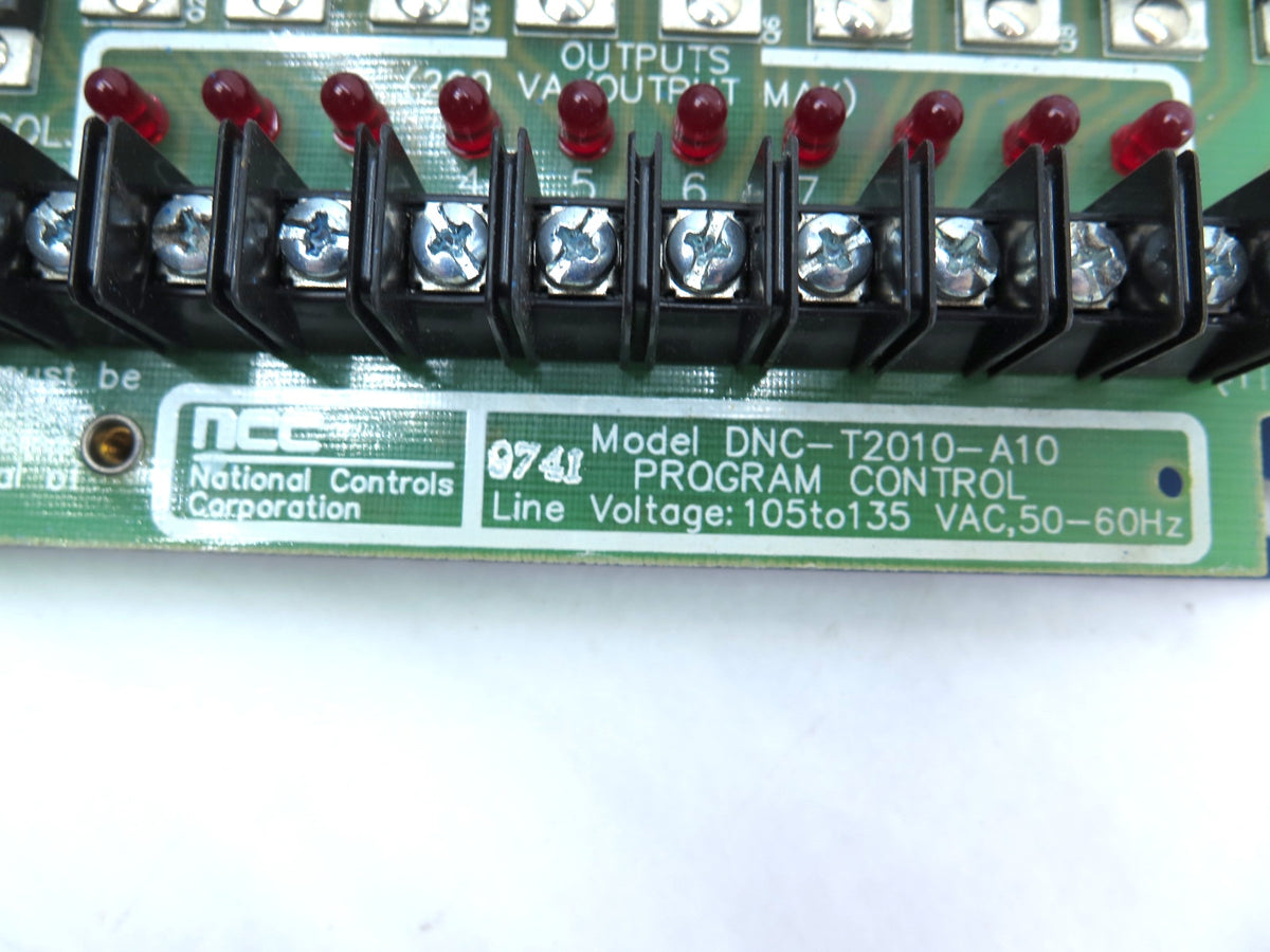 National Controls Corporation DNC-T2010-A10 Timer Board - Advance Operations