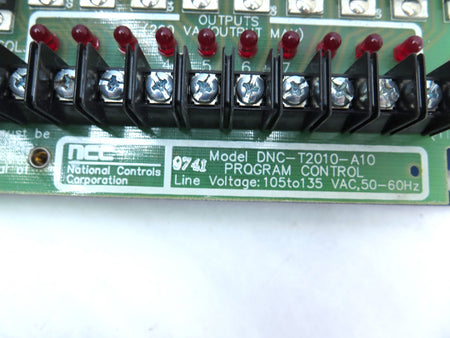 National Controls Corporation DNC-T2010-A10 Timer Board - Advance Operations