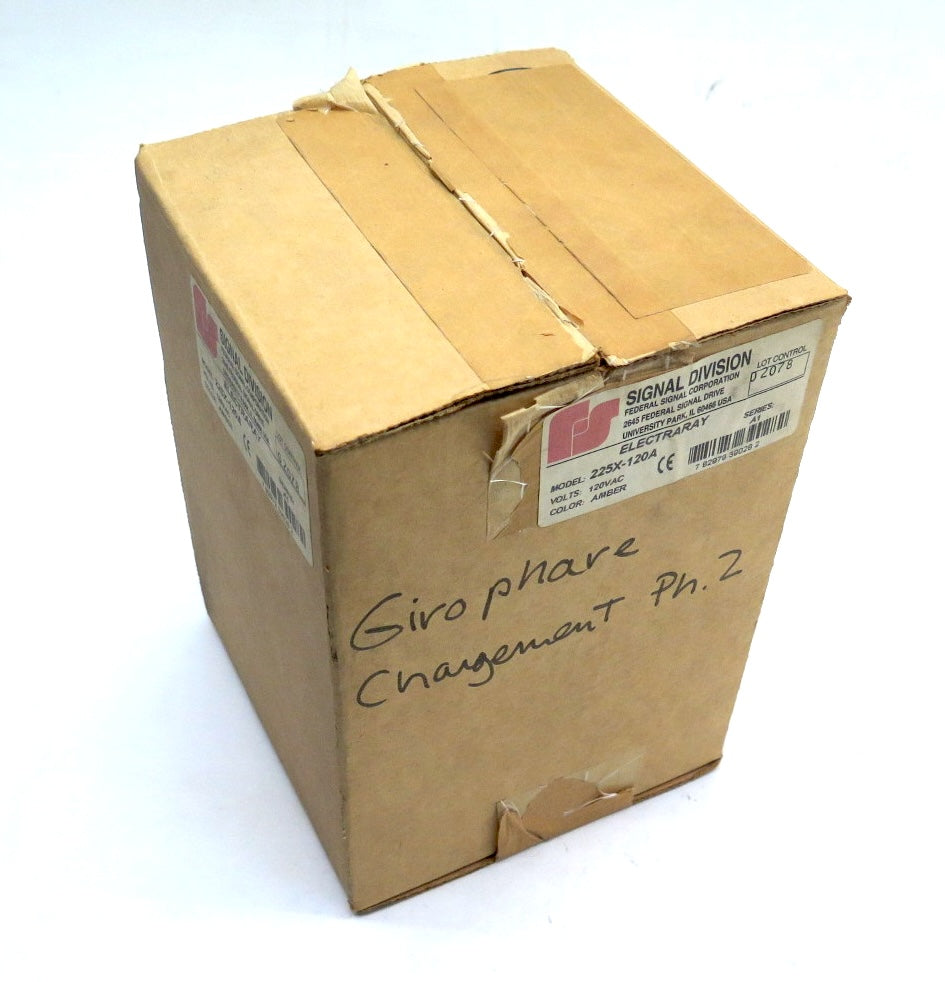 Federal Signal 225X-120A Electray Hazardous Location Warning Light - Advance Operations