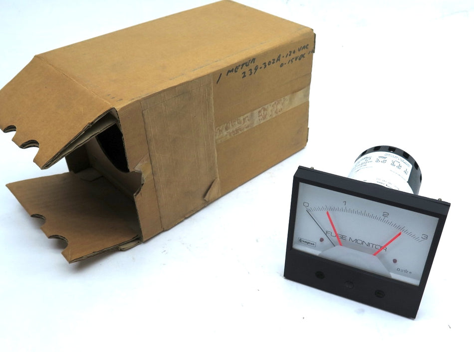 Crompton Instruments 239-302A-HHXX-AC-C6-S1-S2 Meter Analog Relay - Advance Operations