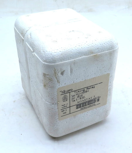 Agastat 7012PD Timing Relay Coil 125Vdc Time 5-50 Seconds FACTORY SEAL - Advance Operations