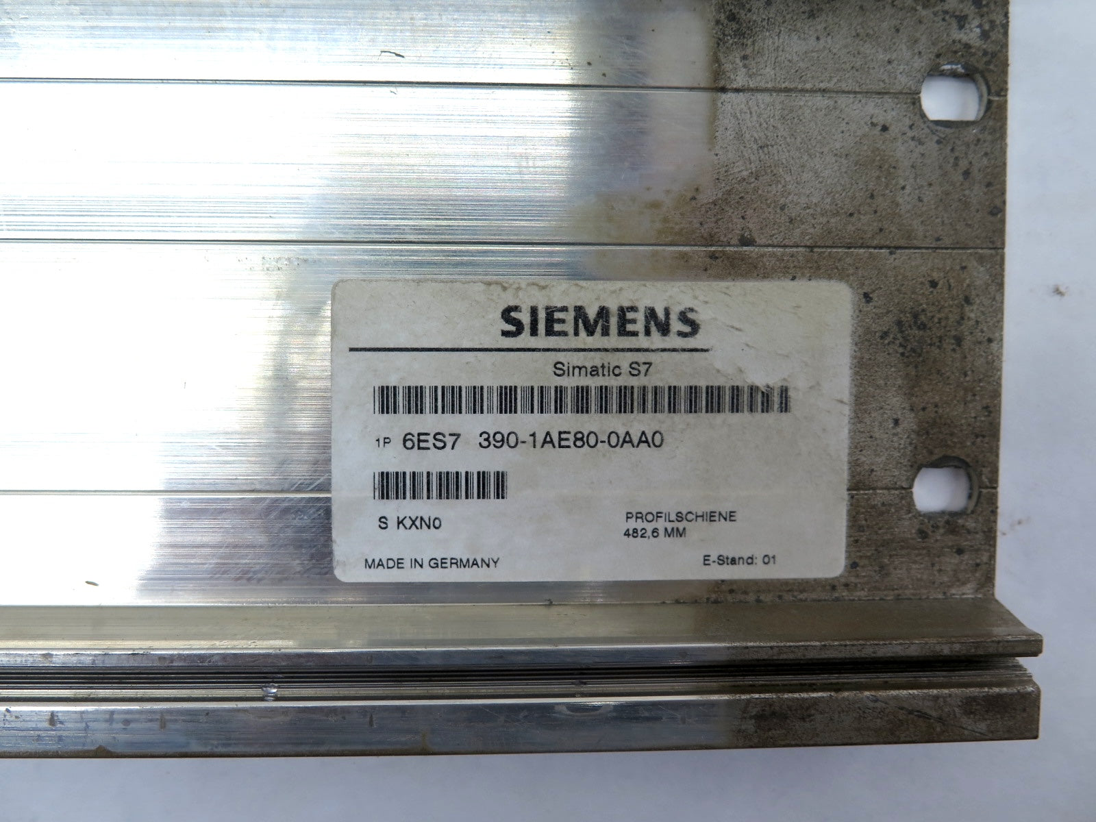 Siemens Simatic S7 6ES7 390-1AE80-0AA0 Mounting Plate - Advance Operations