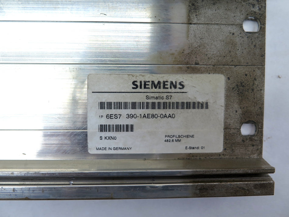 Siemens Simatic S7 6ES7 390-1AE80-0AA0 Mounting Plate - Advance Operations