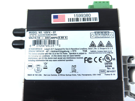 N-TRON 105FX-ST Industrial Ethernet Switch - Advance Operations