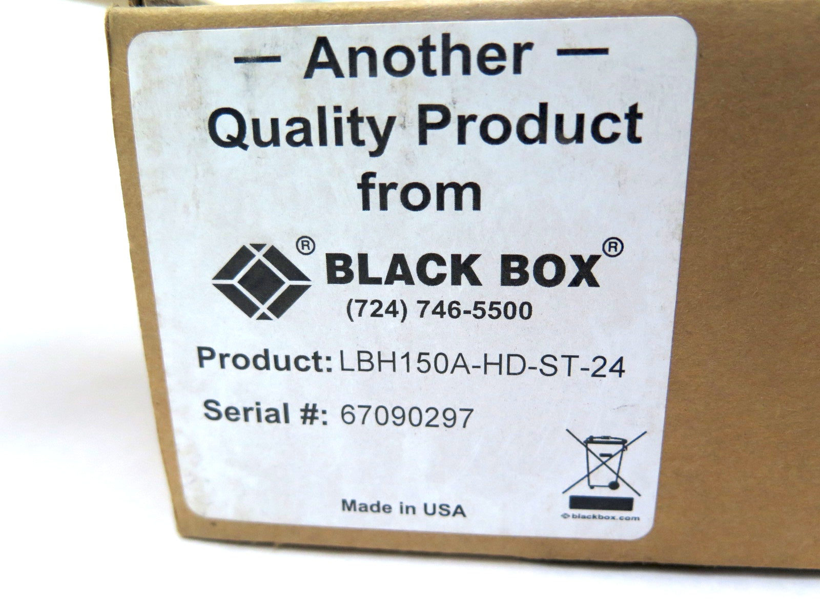 Black Box LBH150A-HD-ST-24 Ethernet Switch 6-Port Industrial 10/100 - Advance Operations