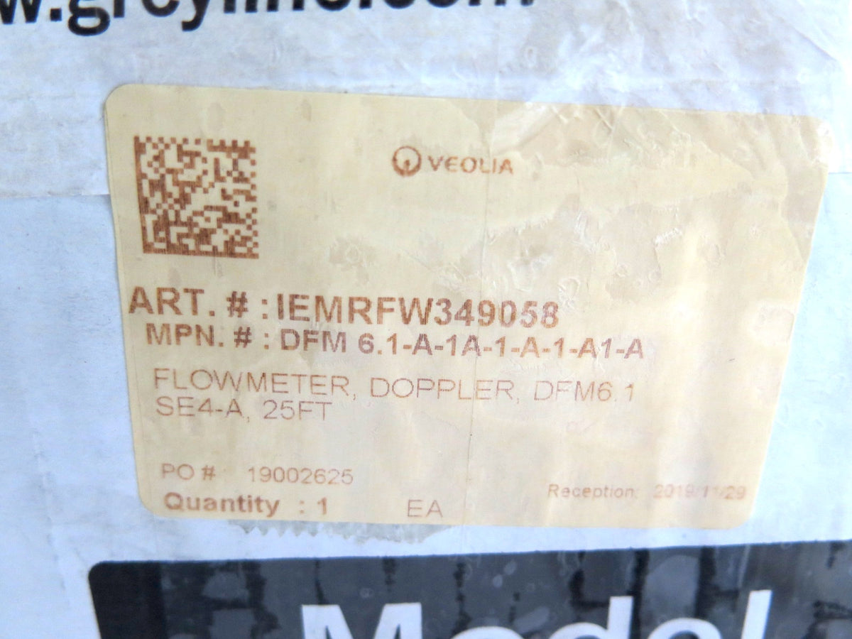Greyline DFM 6.1 A-1-A-1-A-1-A-1-A Doppler Flow Meter 25FT - Advance Operations