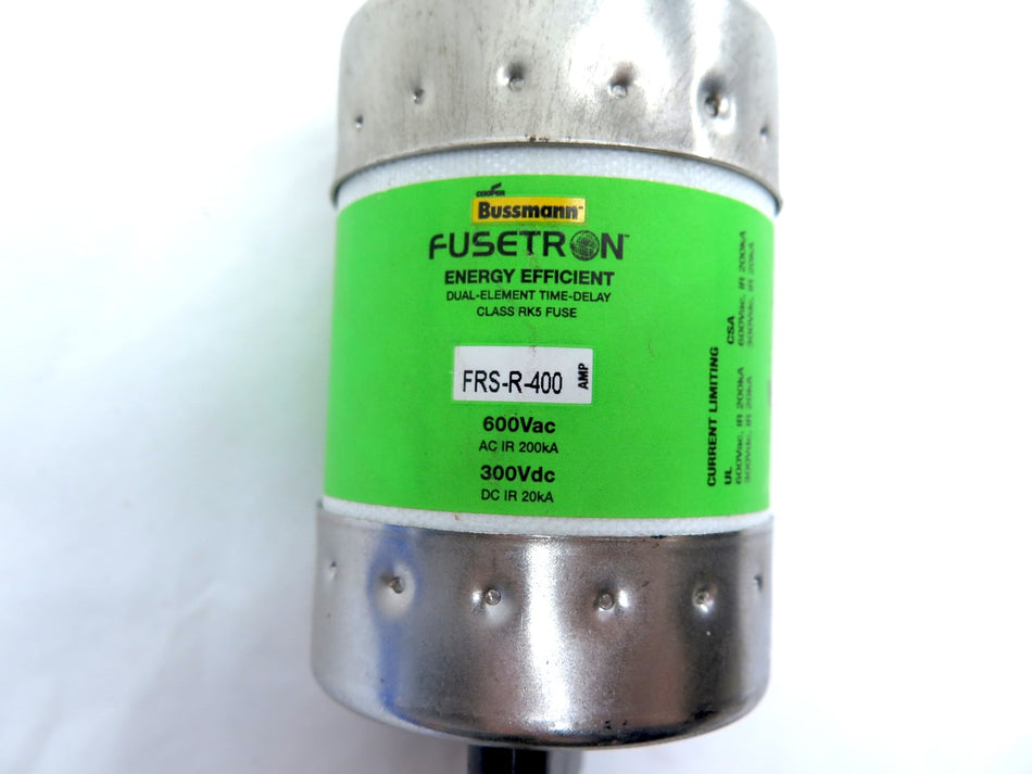 Bussmann FRS-R-400 Dual Element Time-Delay Fuse - Advance Operations