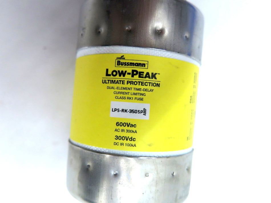 Bussmann LPS-RK-350SP Dual Element TIme Delay Fuse 350A 600V - Advance Operations