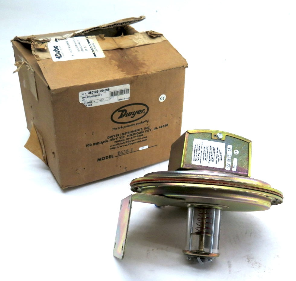 Dwyer 1638-1 T50T Air Filter Switch NEW IN ORIGINAL BOX - Advance Operations