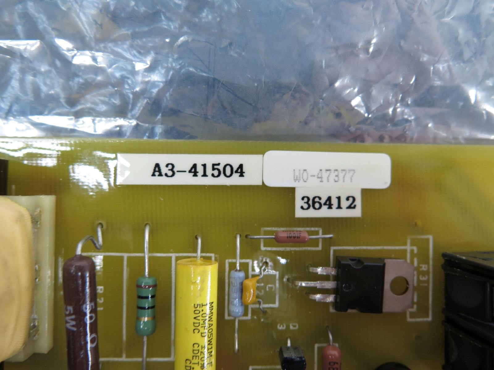 Dynapar A3-41504 / W0-47377 Control Board - Advance Operations